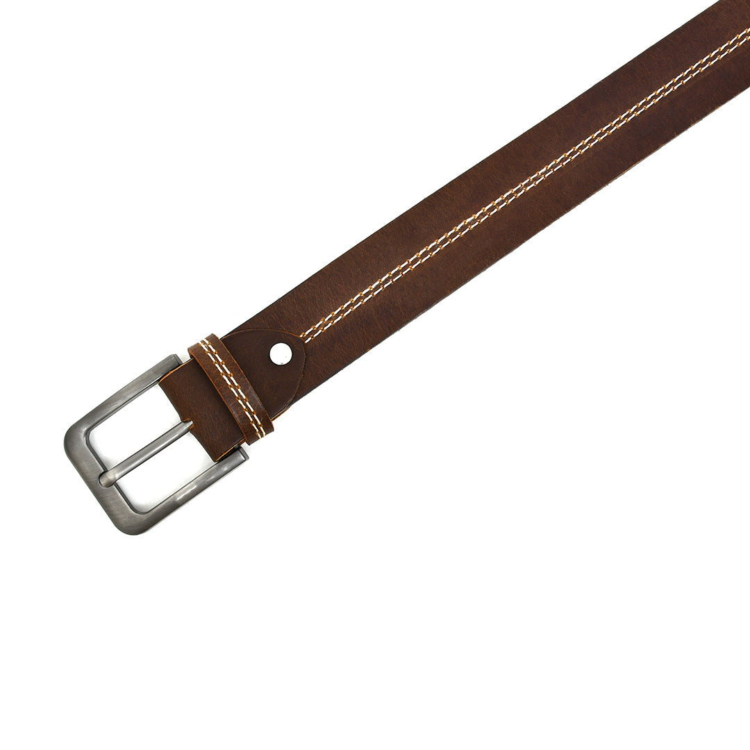 LEATHER BELT - OXB0004-TAN