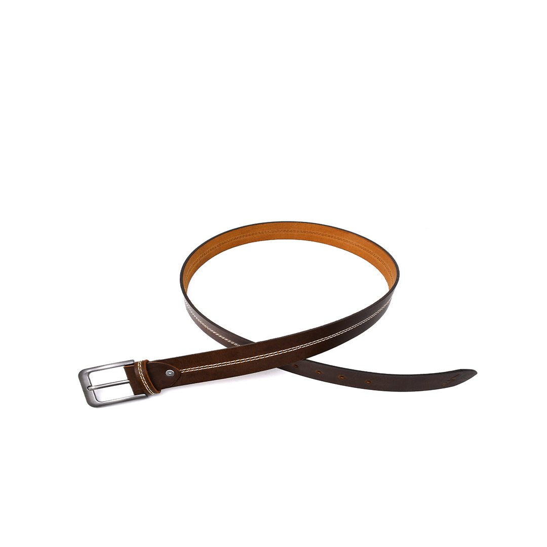 LEATHER BELT - OXB0004-TAN