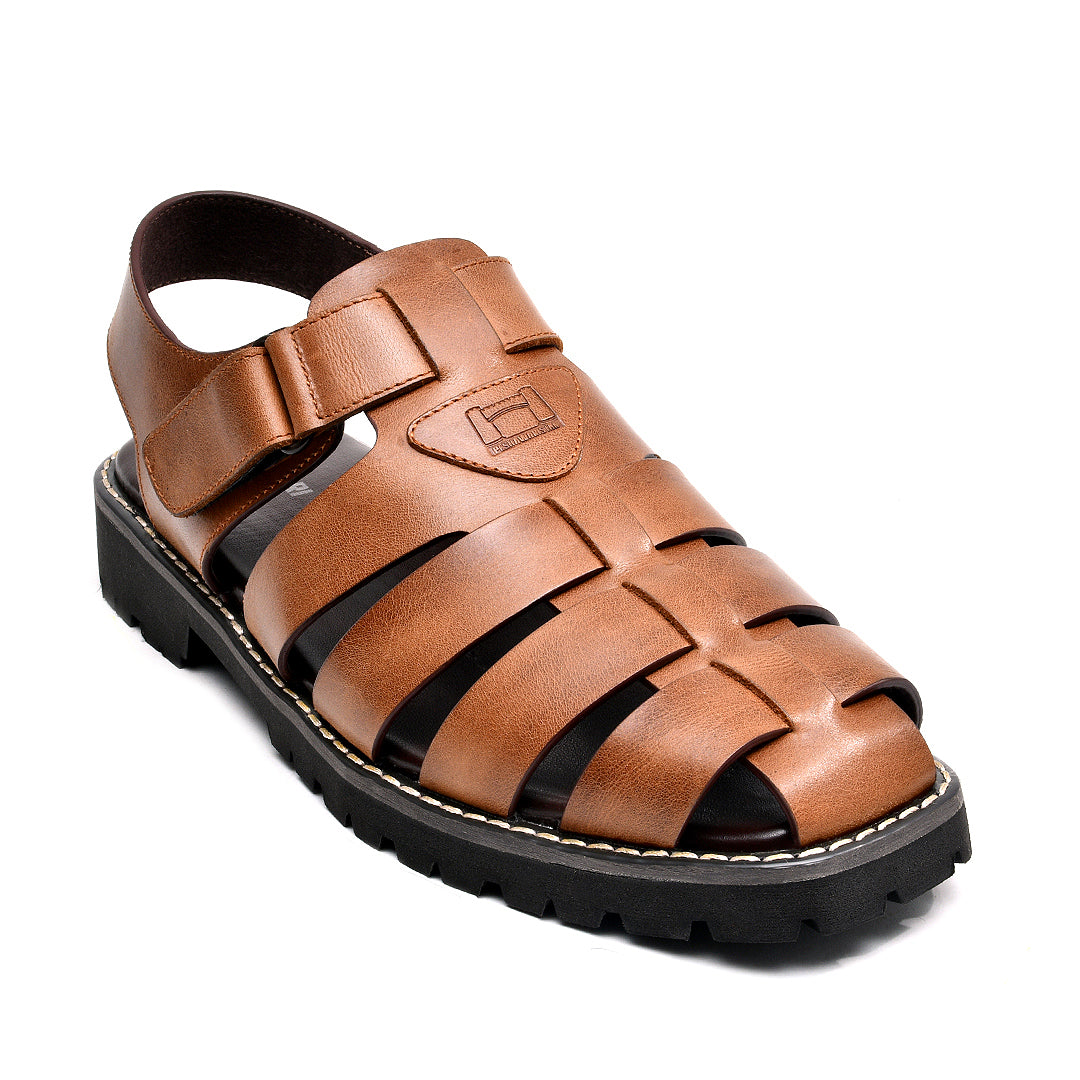 LEATHER SHOES - NOZ-03 - TAN