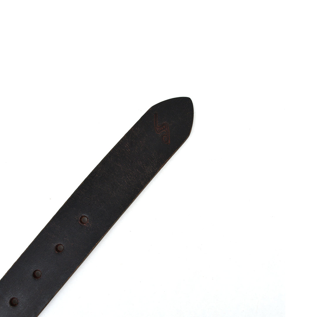 LEATHER BELT - OXB0004-COFFEE