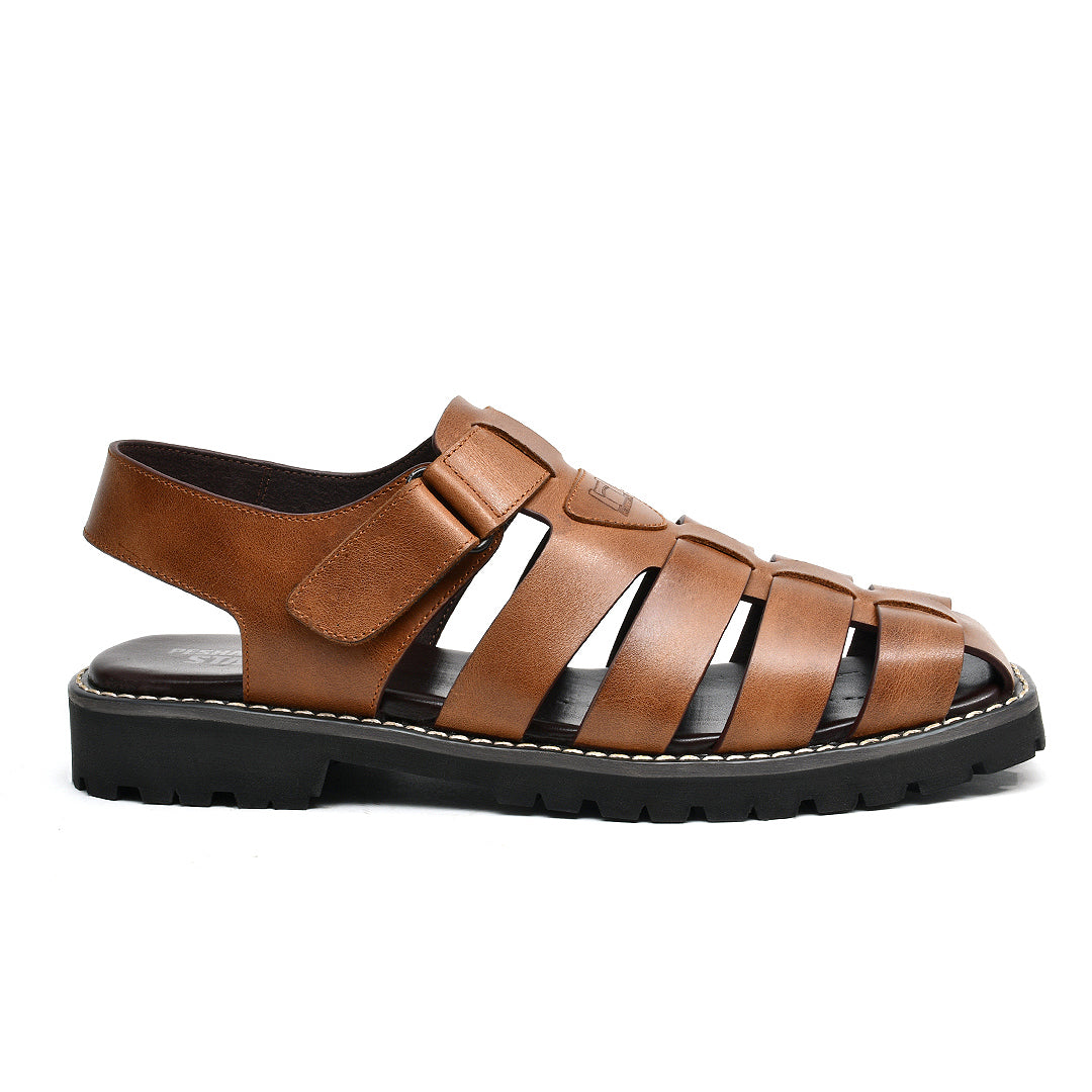 LEATHER SHOES - NOZ-03 - TAN