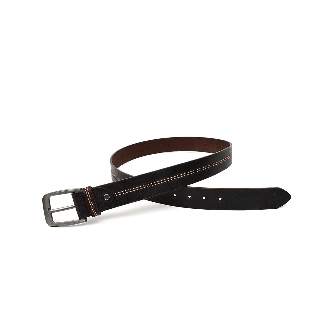 LEATHER BELT - OXB0004-COFFEE