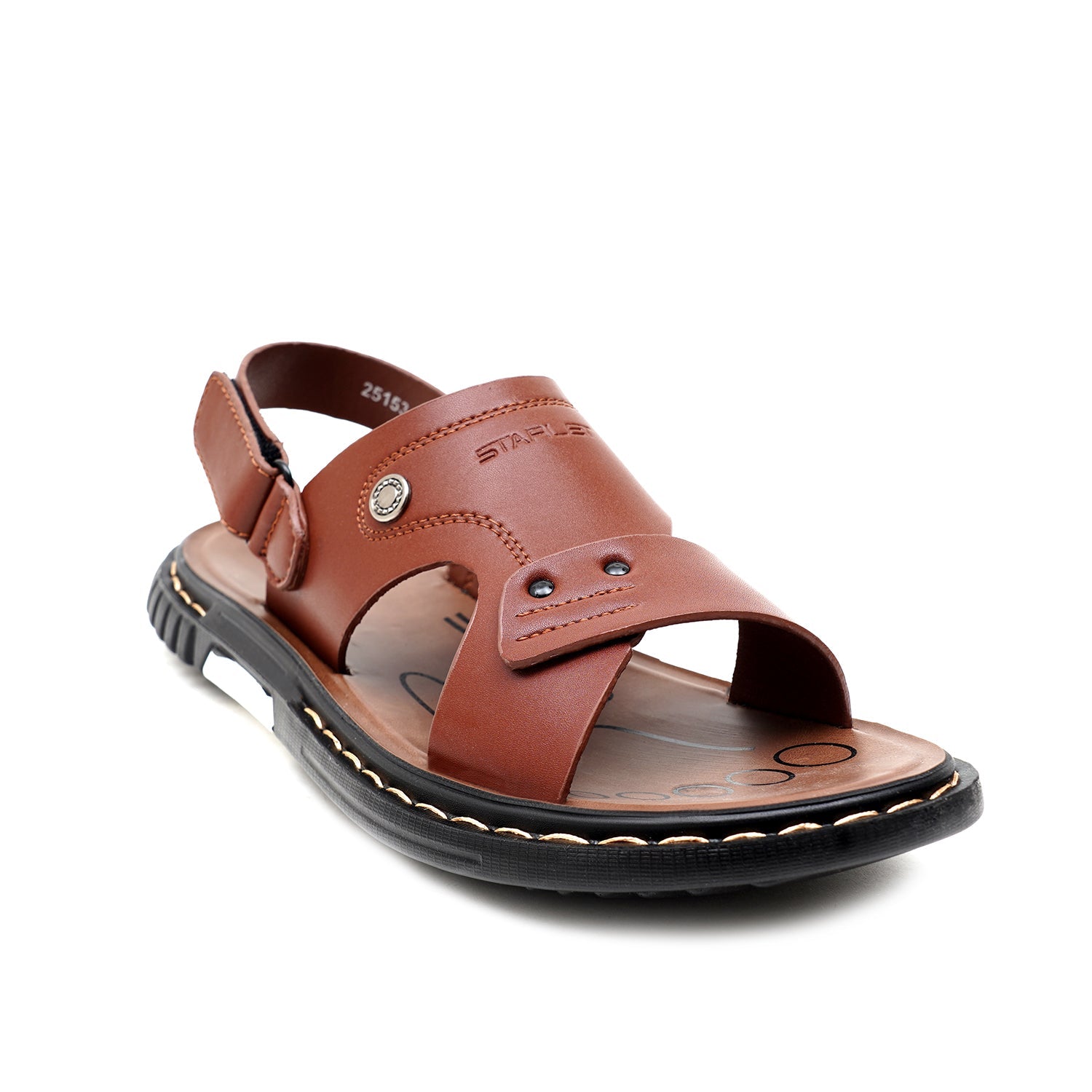 LEATHER SANDAL - JRC-101 TAN