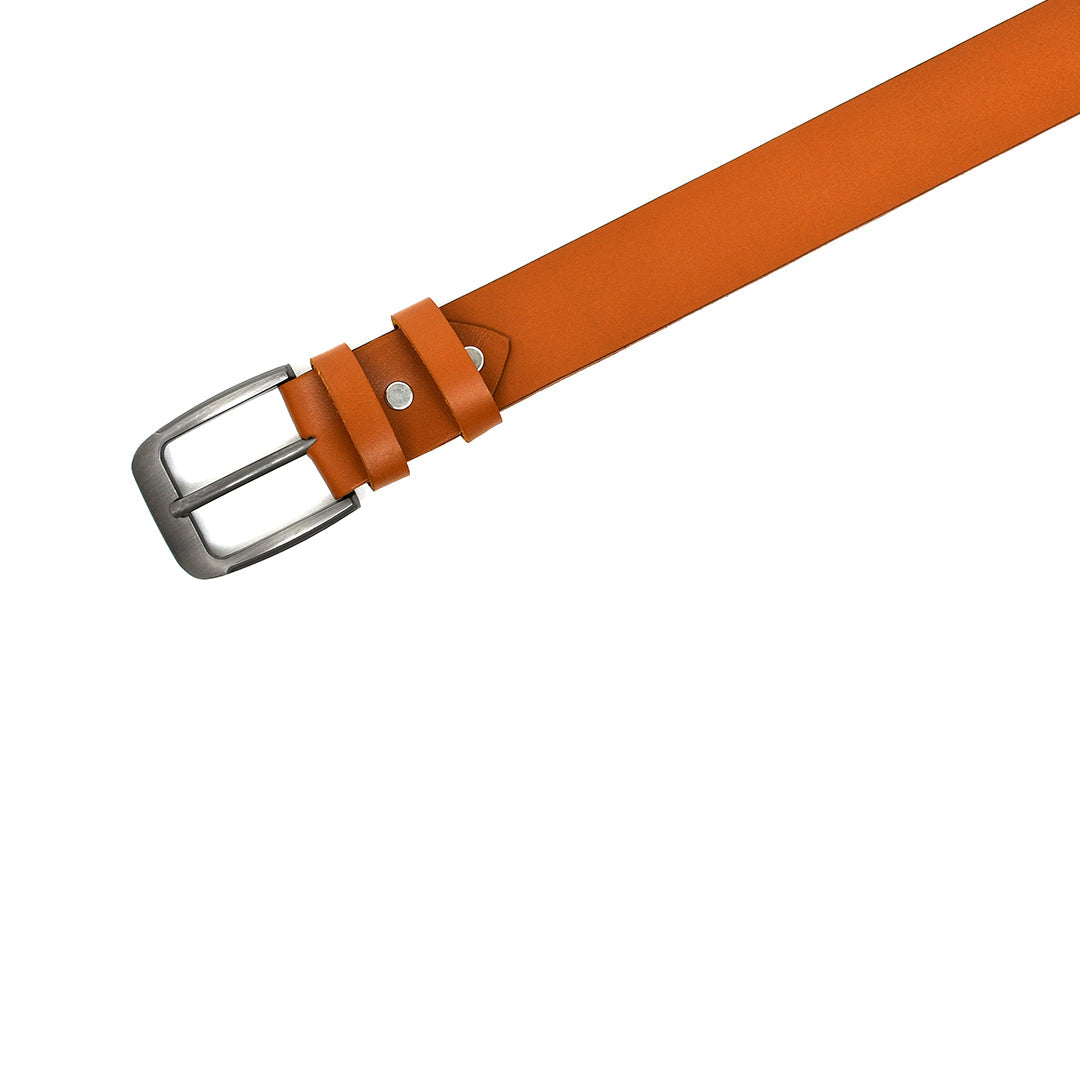 LEATHER BELT - OXB0003-TAN
