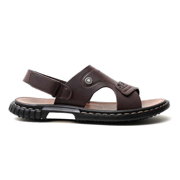 LEATHER SANDAL - JRC-101 BROWN