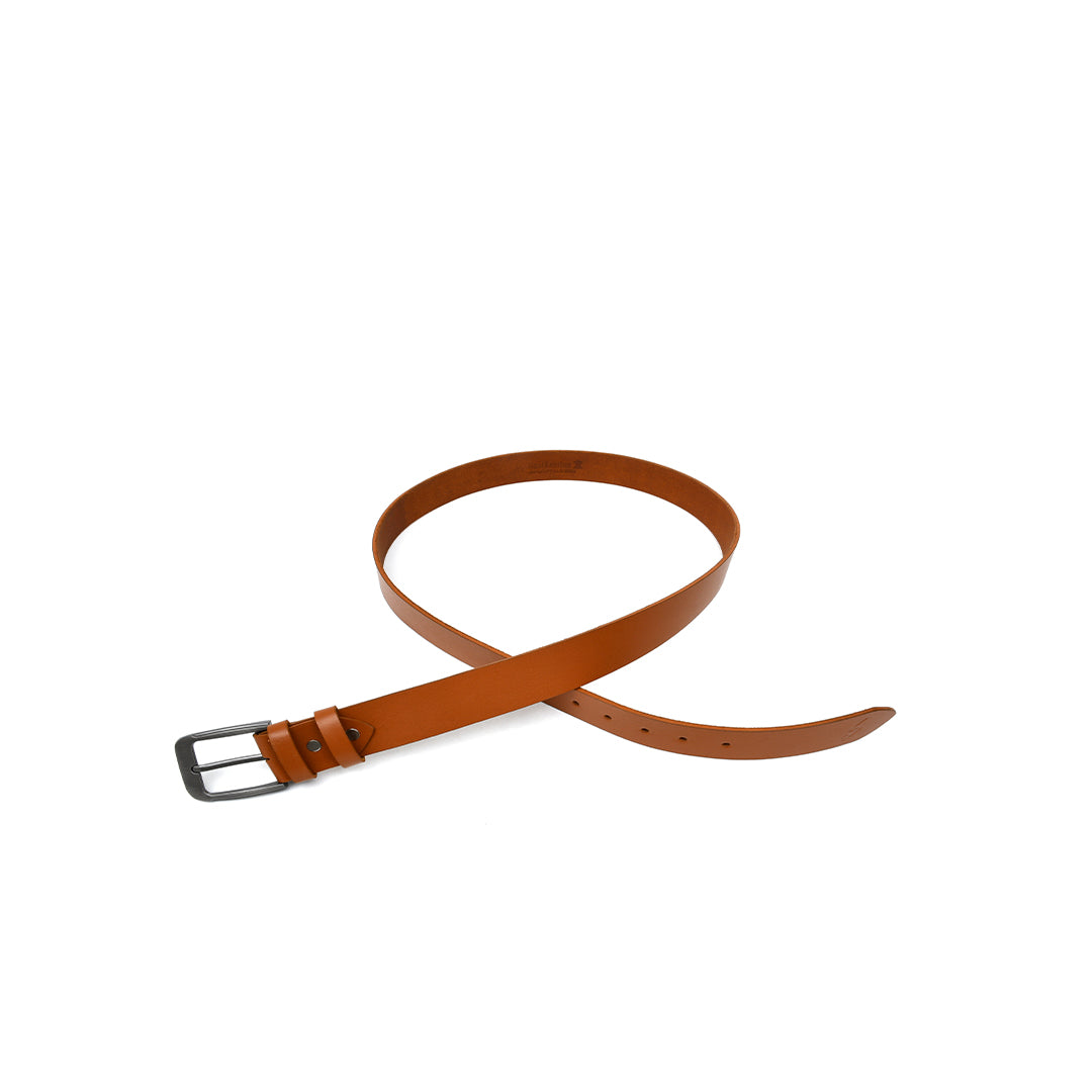 LEATHER BELT - OXB0003-TAN