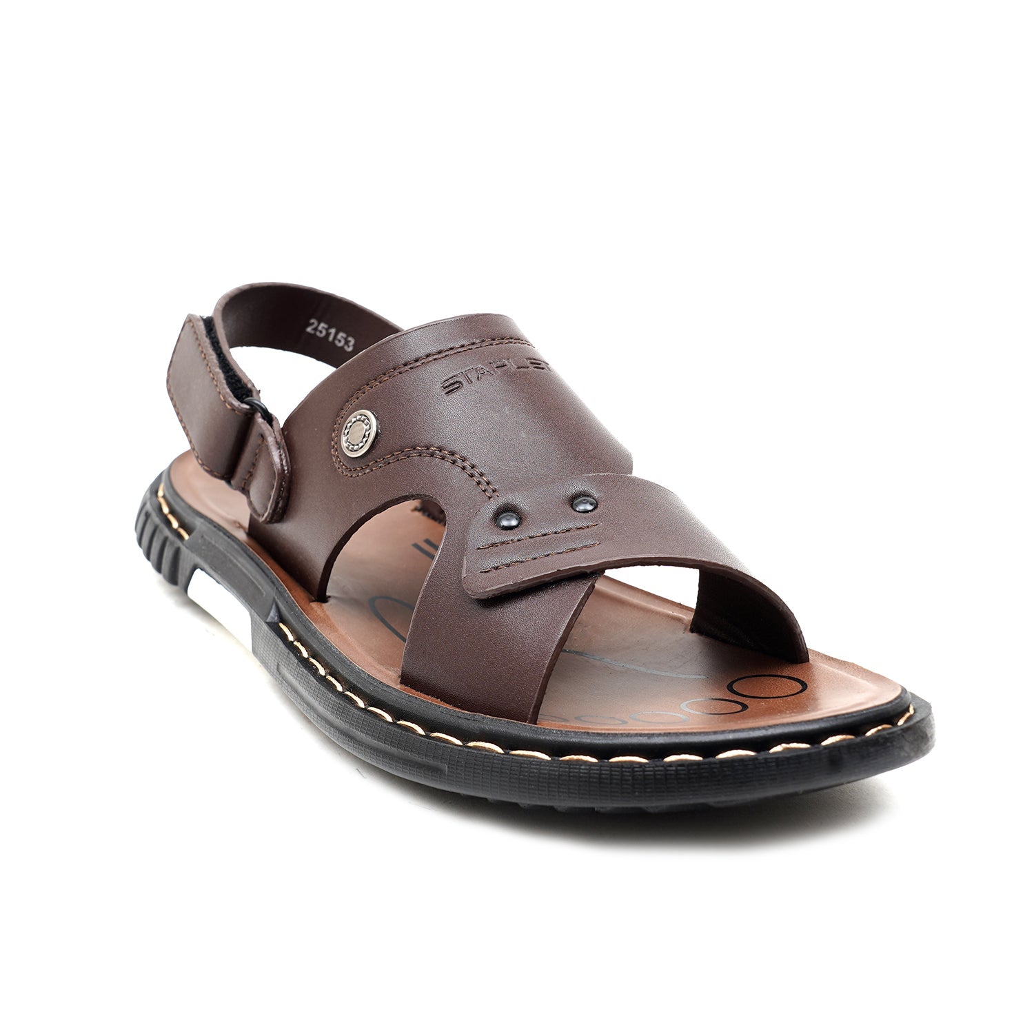 LEATHER SANDAL - JRC-101 BROWN
