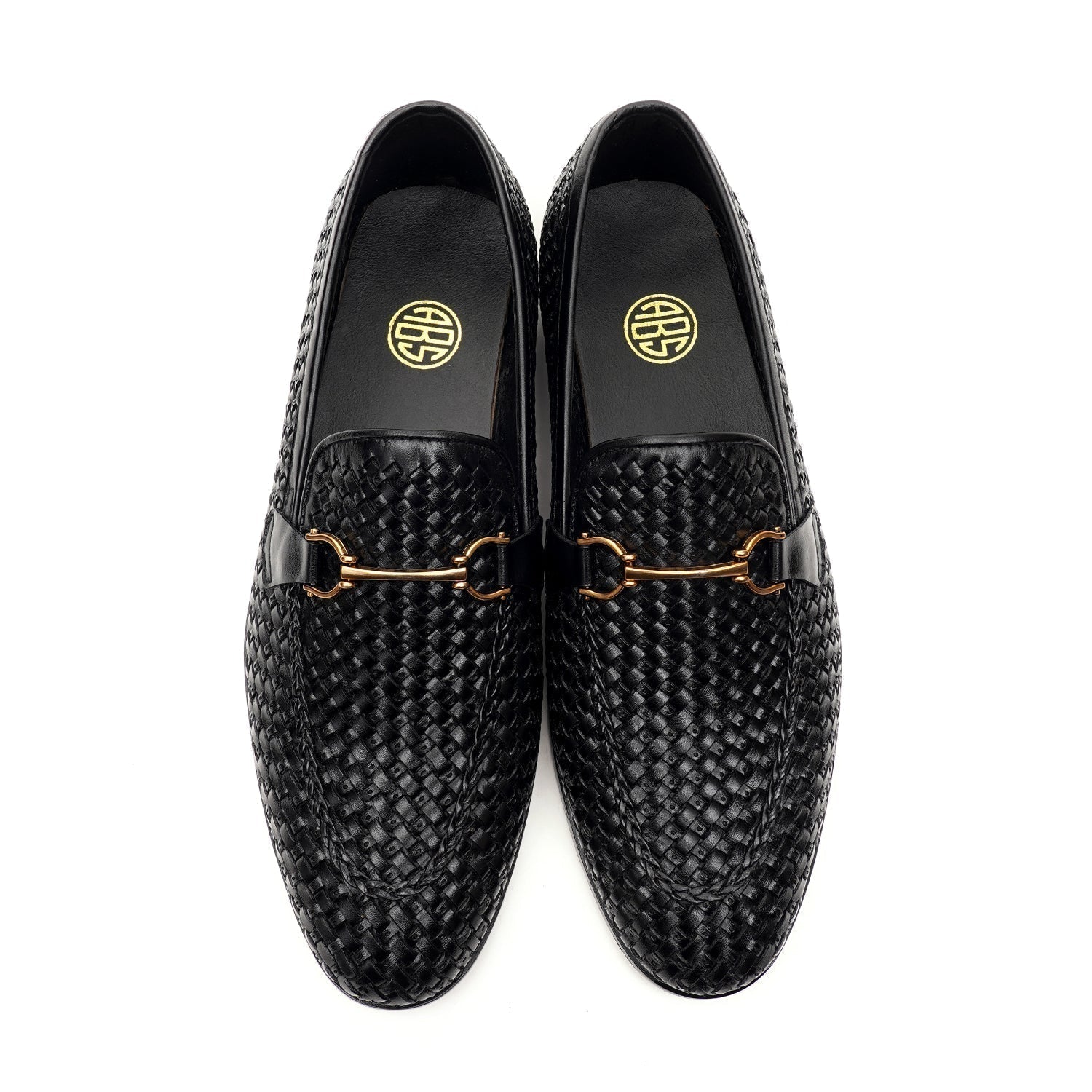 LEATHER SHOES - MJG-0003 BLACK