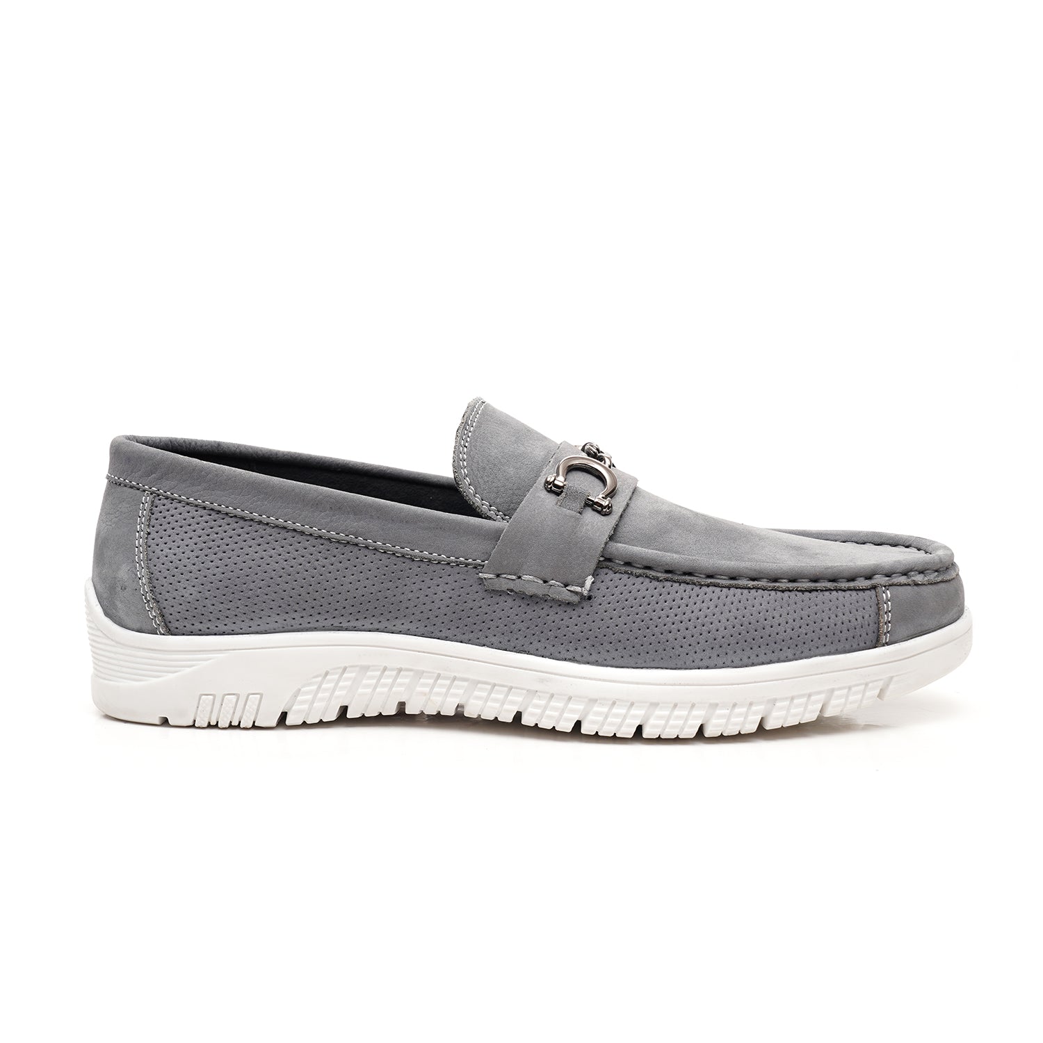 LEATHER SHOES RPD-02 GREY
