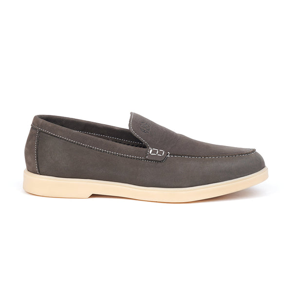 LEATHER SHOES - LBY-003 BROWN NUB