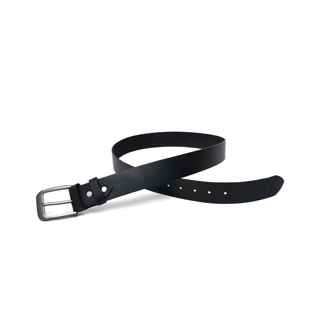 LEATHER BELT - OXB0003-BLACK