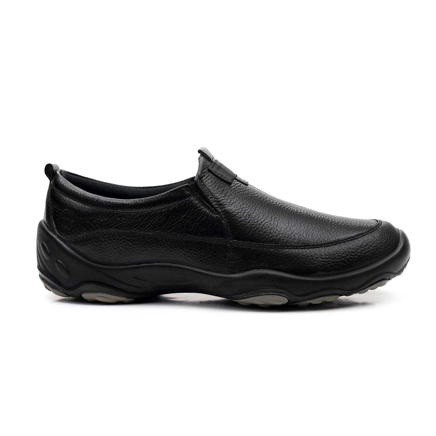 LEATHER SHOES - SANTIAGO-012 BLACK