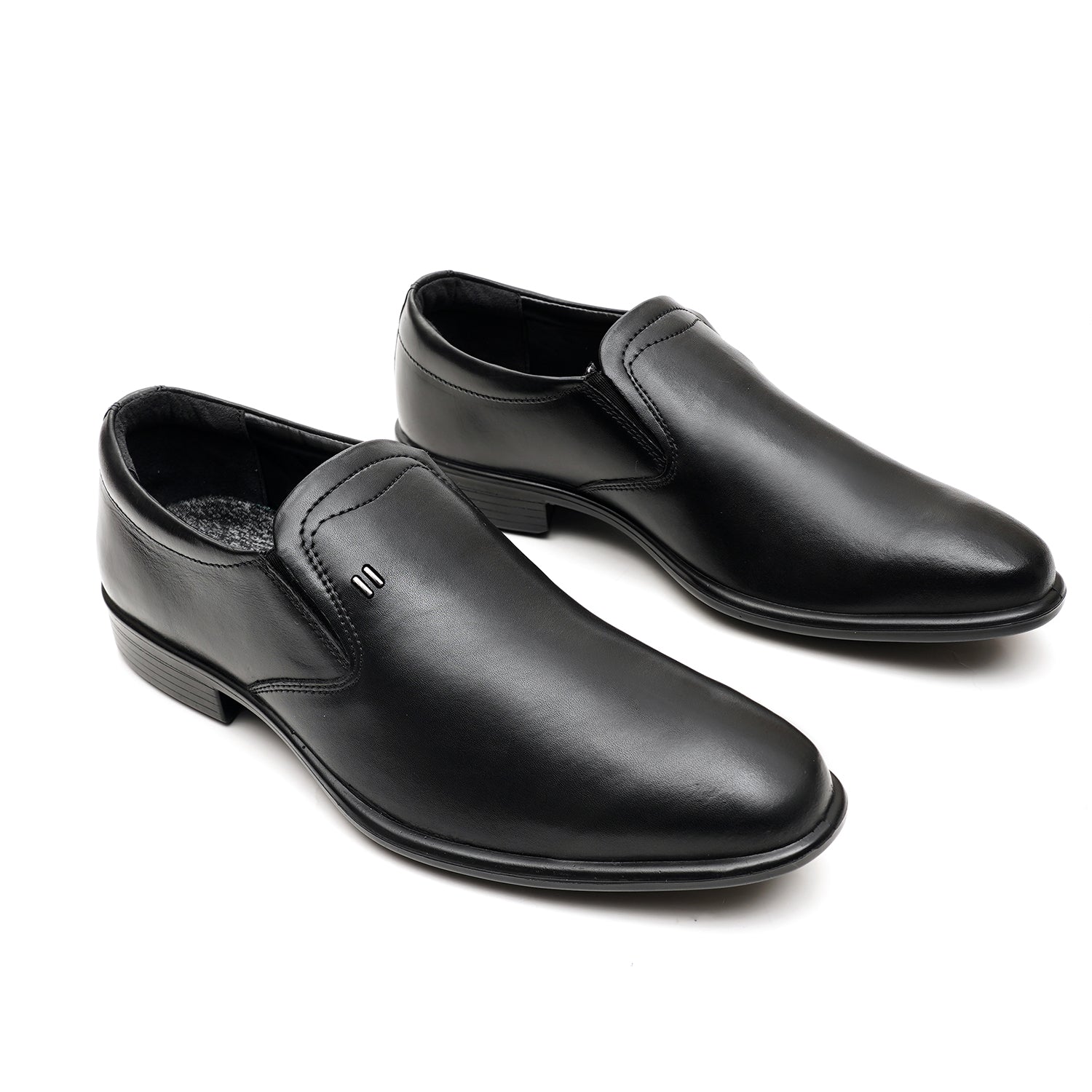 LEATHER SHOES - MSA-11 BLACK