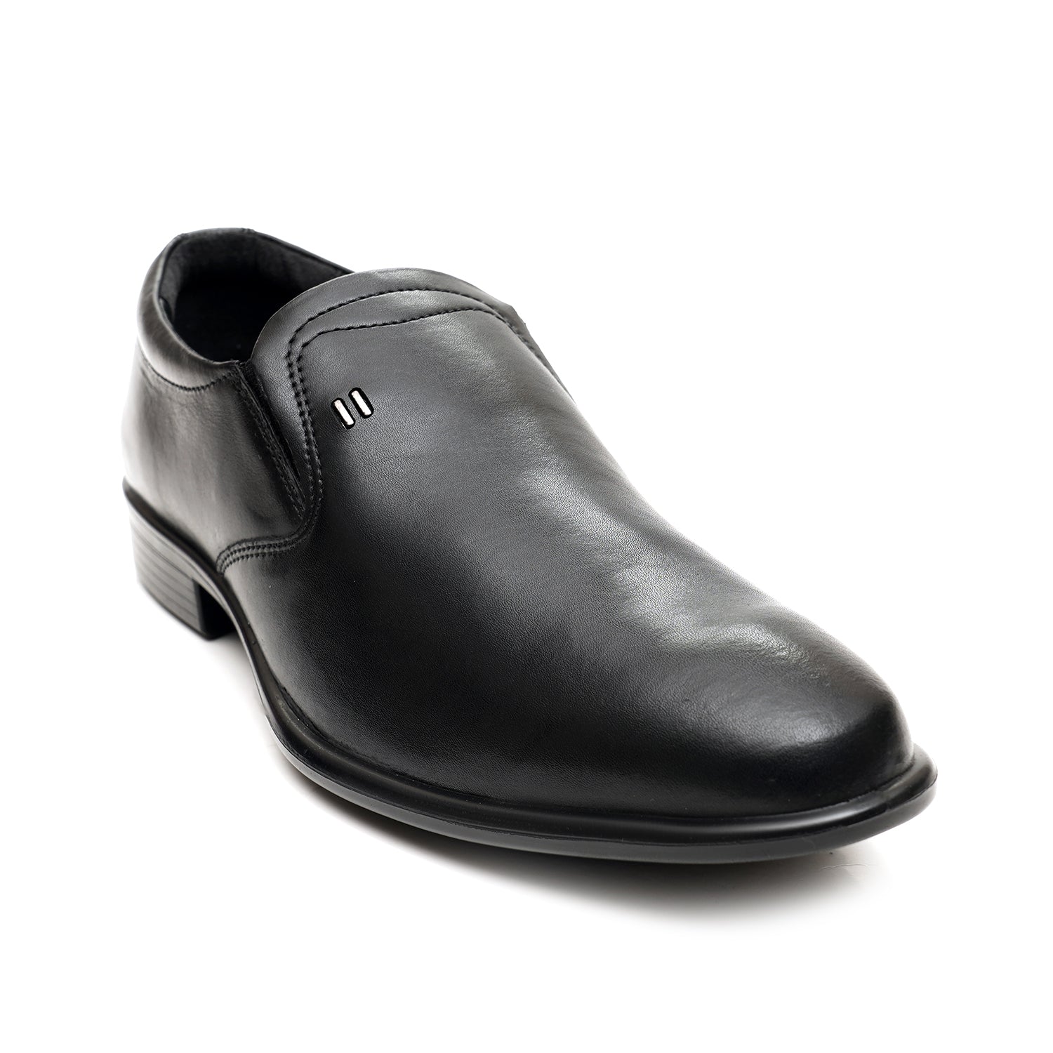 LEATHER SHOES - MSA-11 BLACK