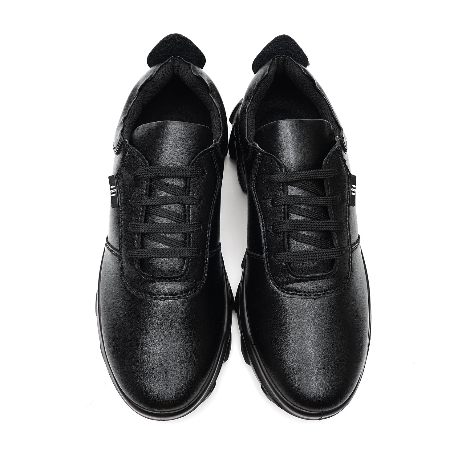 Leather Shoes NNj-711 BLACk