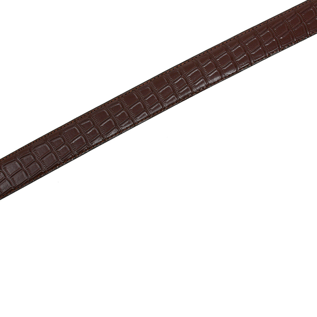 LEATHER BELT - MKB0001-BROWN