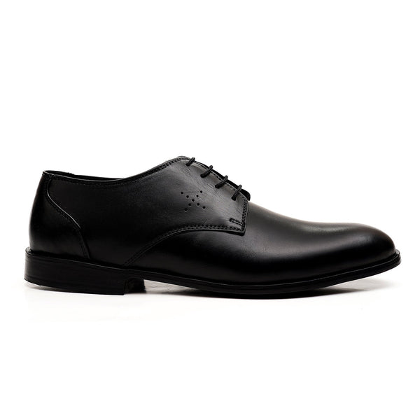 LEATHER SHOES - FCG-8112 BLACK