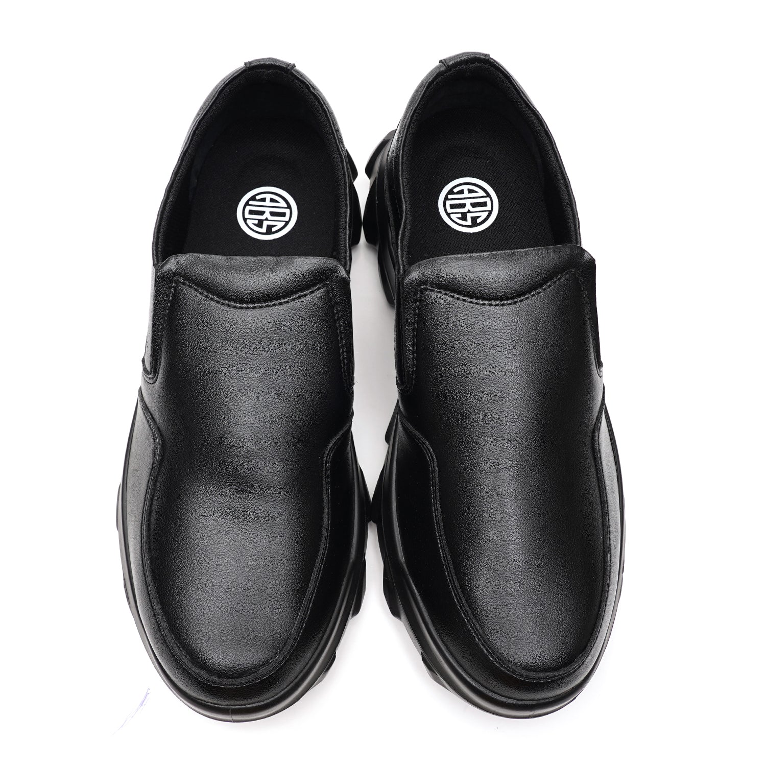 Leather Shoes NNj-710 BLACk