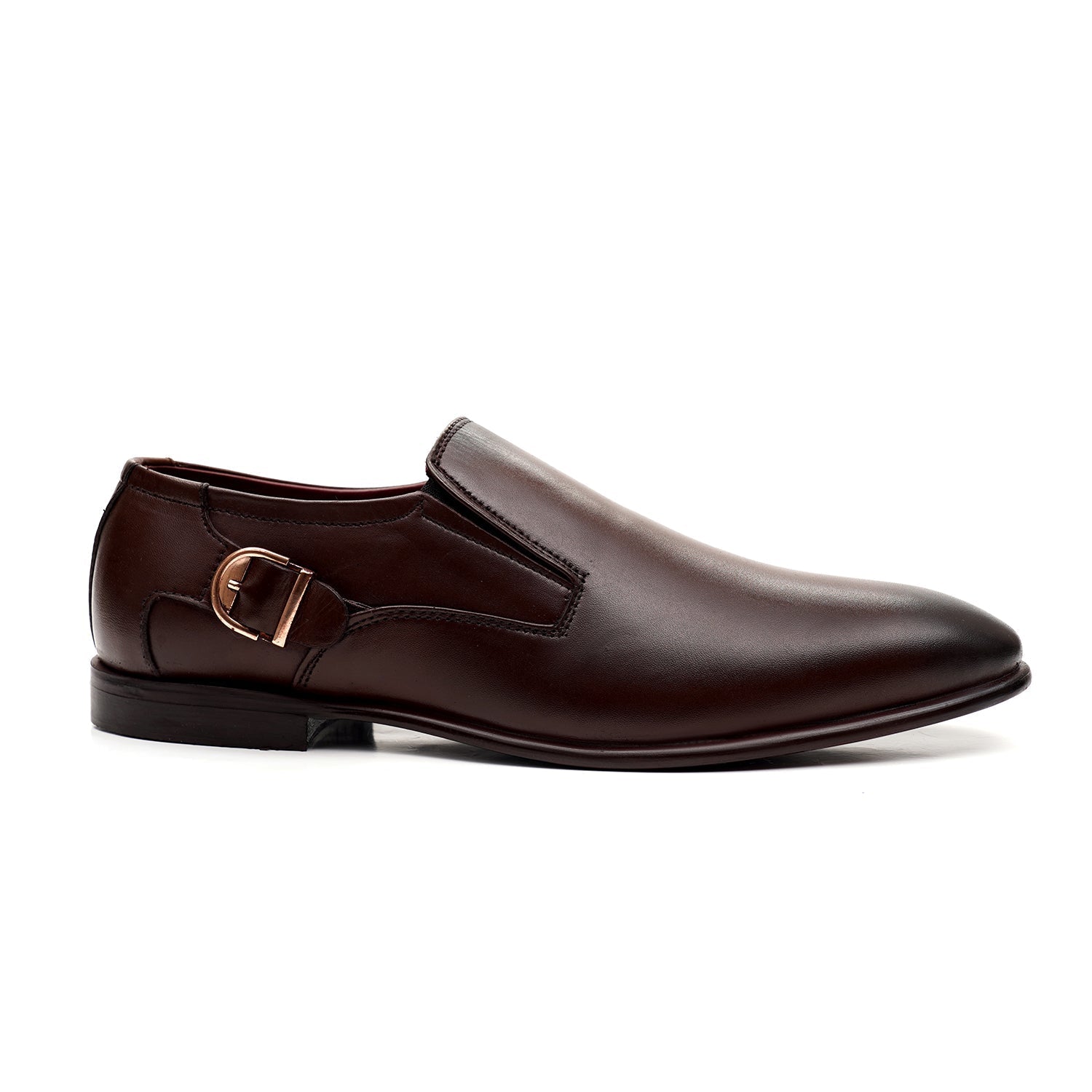 LEATHER SHOES - FCG-8111 BROWN