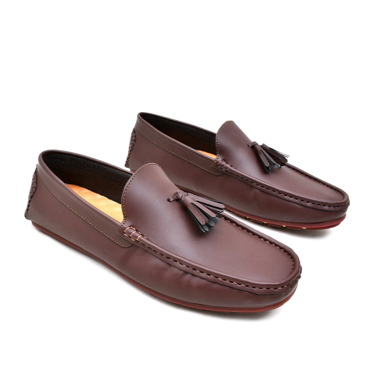 LEATHER SHOES - LFL306 - BROWN