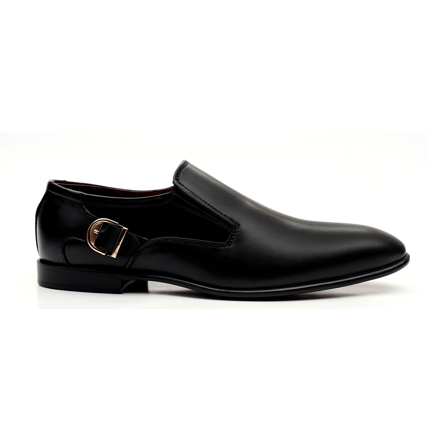 LEATHER SHOES - FCG-8111 BLACK