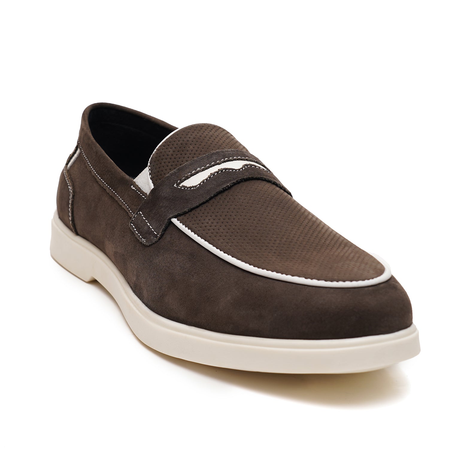LEATHER SHOES - LBY051 BROWN