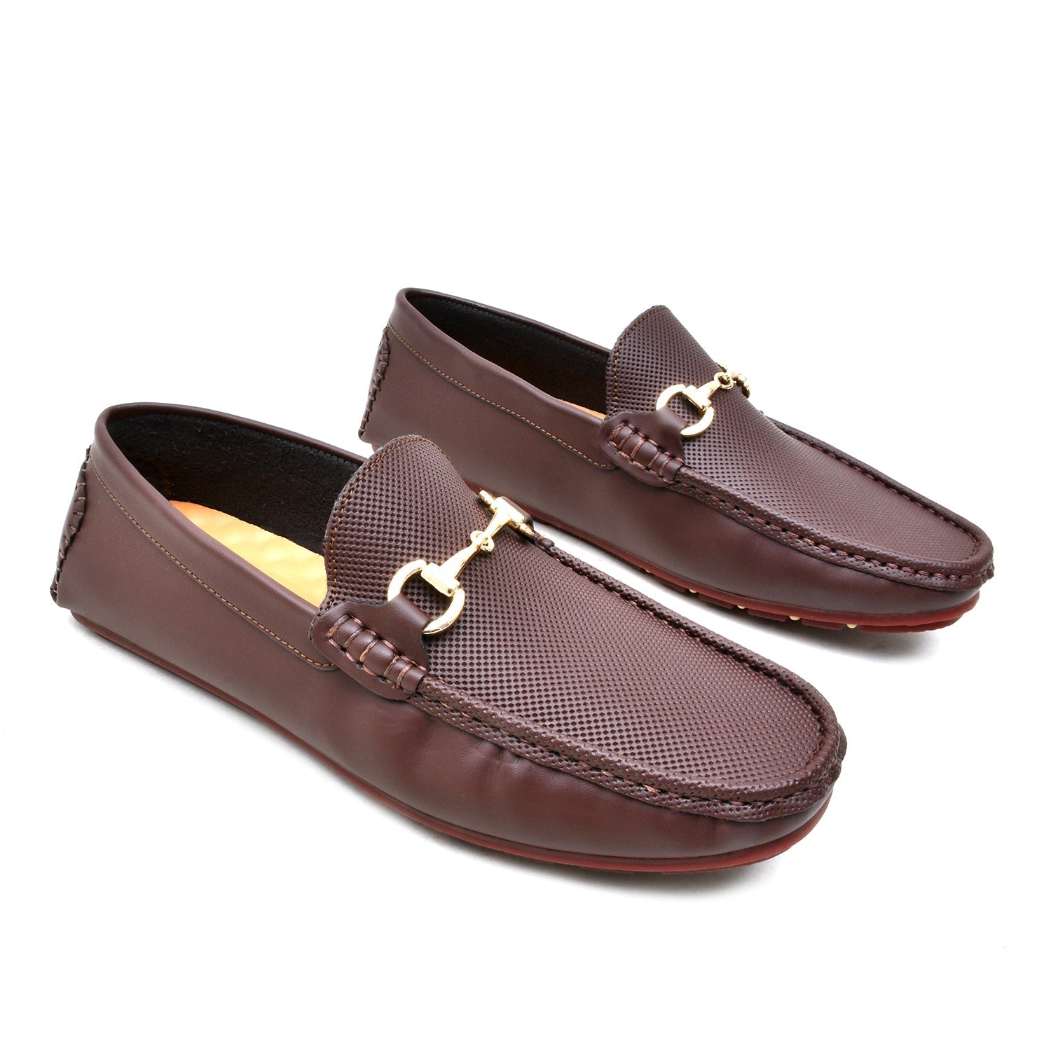 LEATHER SHOES - LFL305 - BROWN