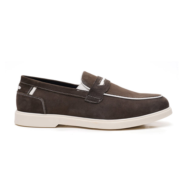 LEATHER SHOES - LBY051 BROWN
