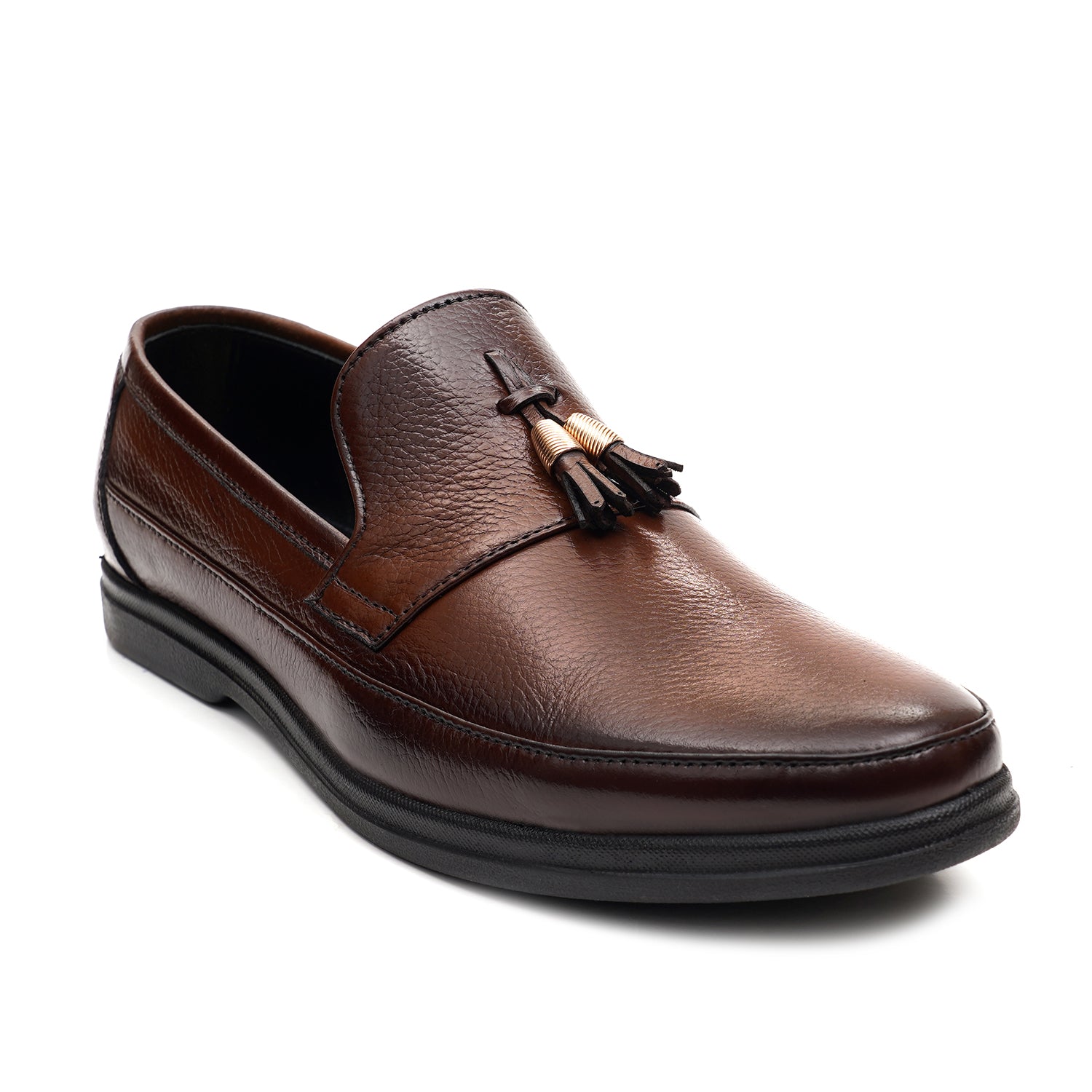 LEATHER SHOES - FCG-8094 BROWN