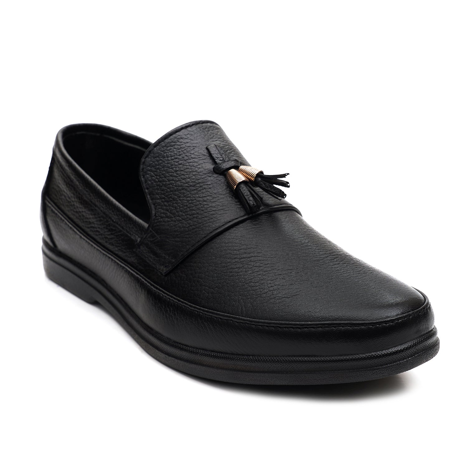 LEATHER SHOES - FCG-8094 BLACK