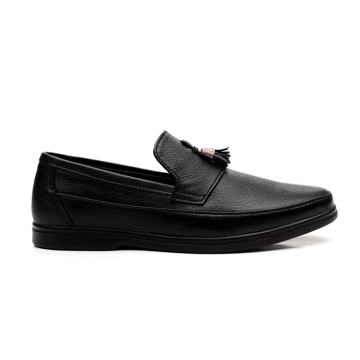LEATHER SHOES - FCG-8094 BLACK