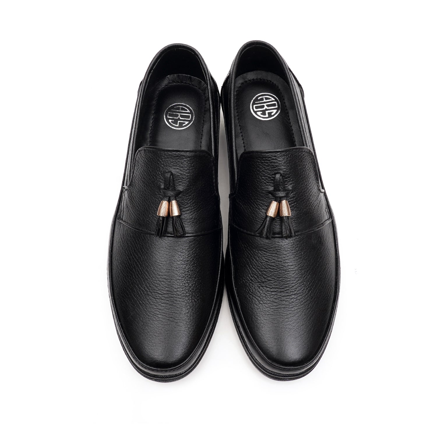 LEATHER SHOES - FCG-8094 BLACK