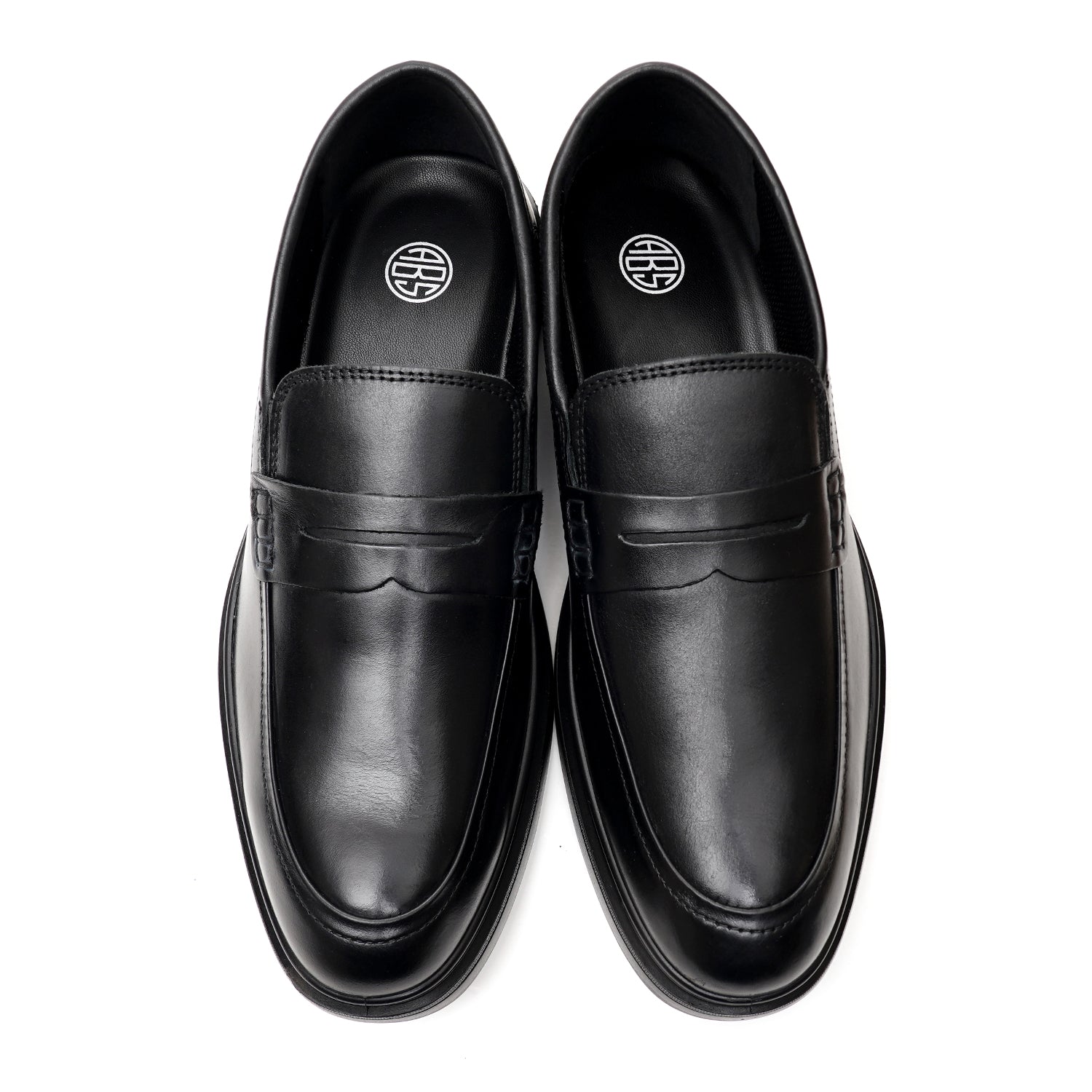 LEATHER SHOES - MCL-03 BLACK