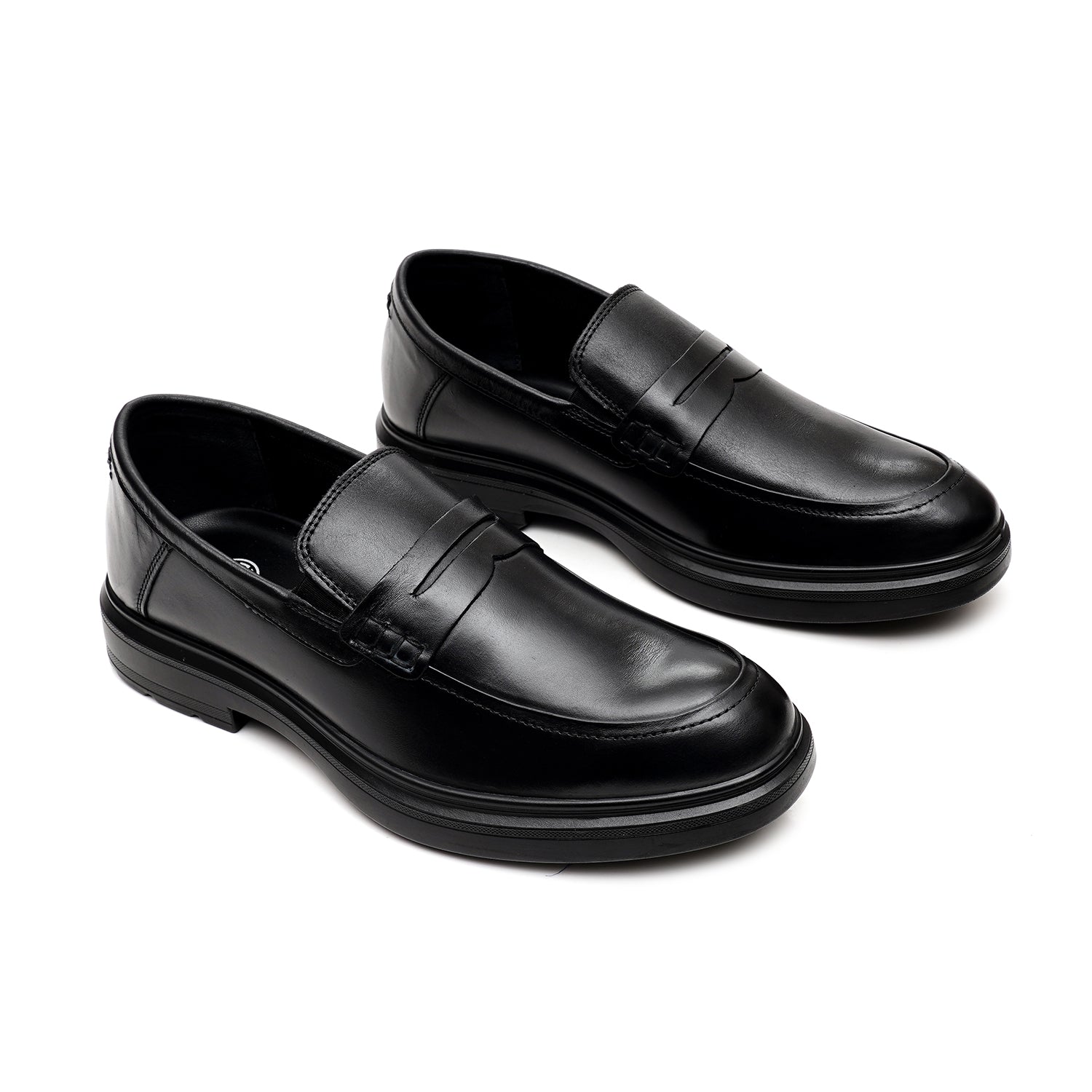 LEATHER SHOES - MCL03 BLACK
