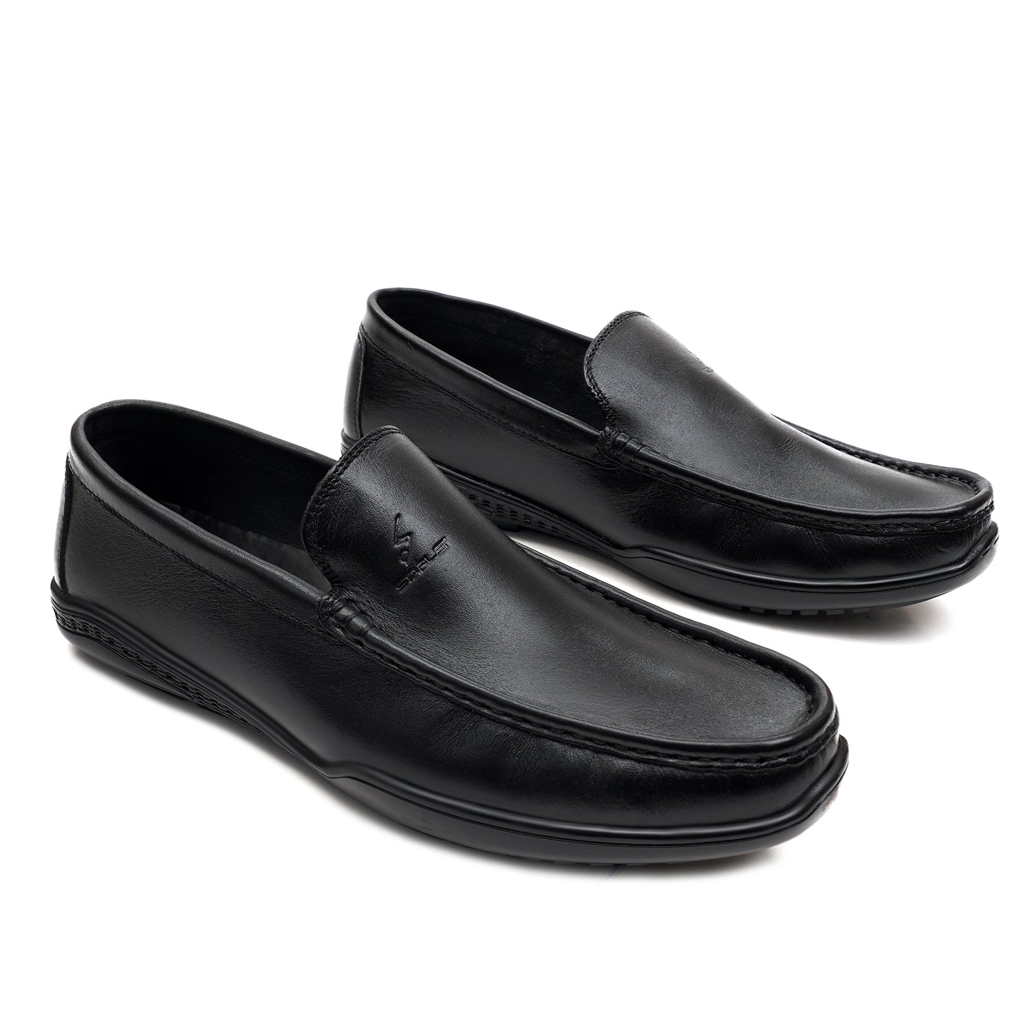 LEATHER SHOES - FBL001 BLACK