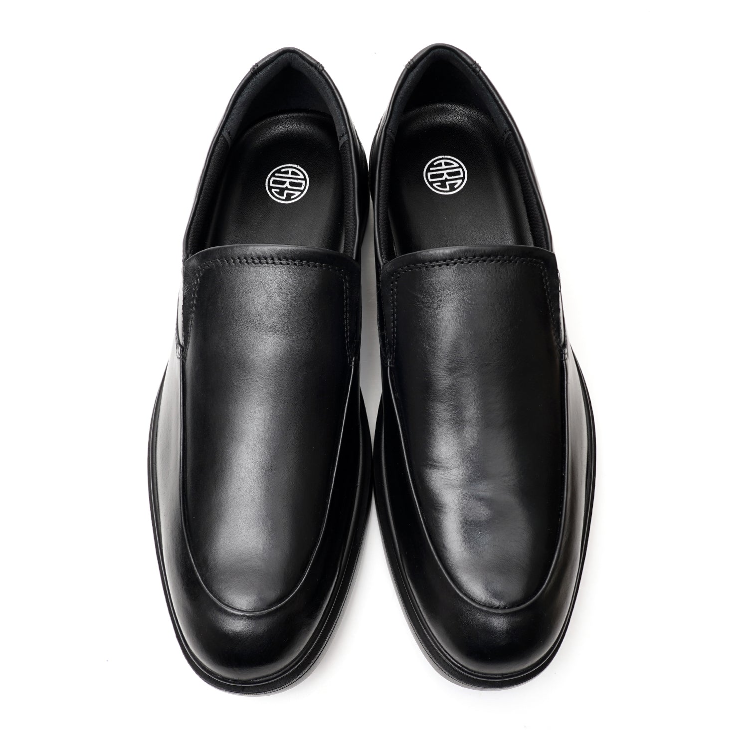 LEATHER SHOES - MCL-02 BLACK