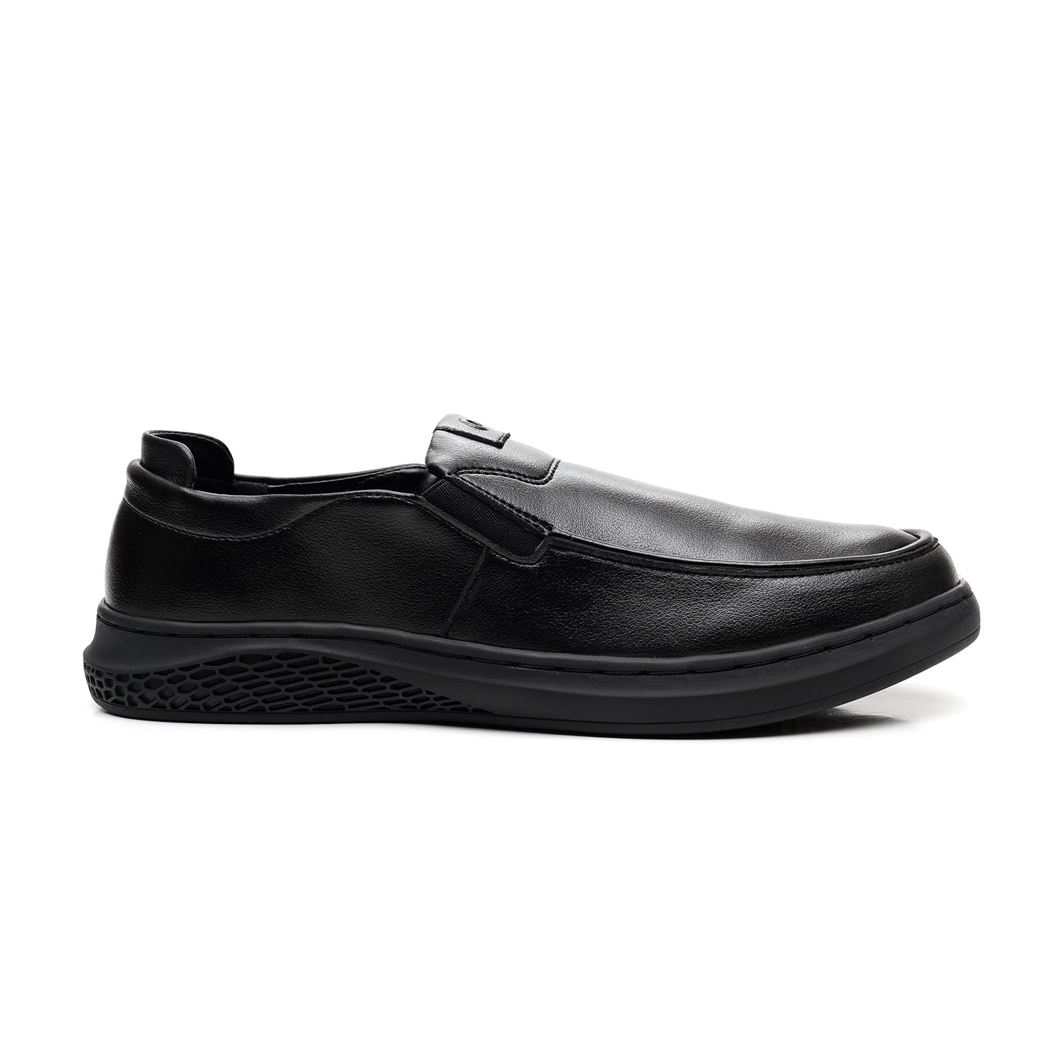 LEATHER SHOES - DRG-04 BLACK