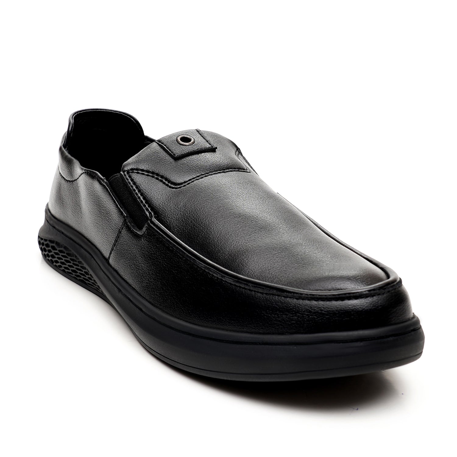 LEATHER SHOES - DRG-04 BLACK