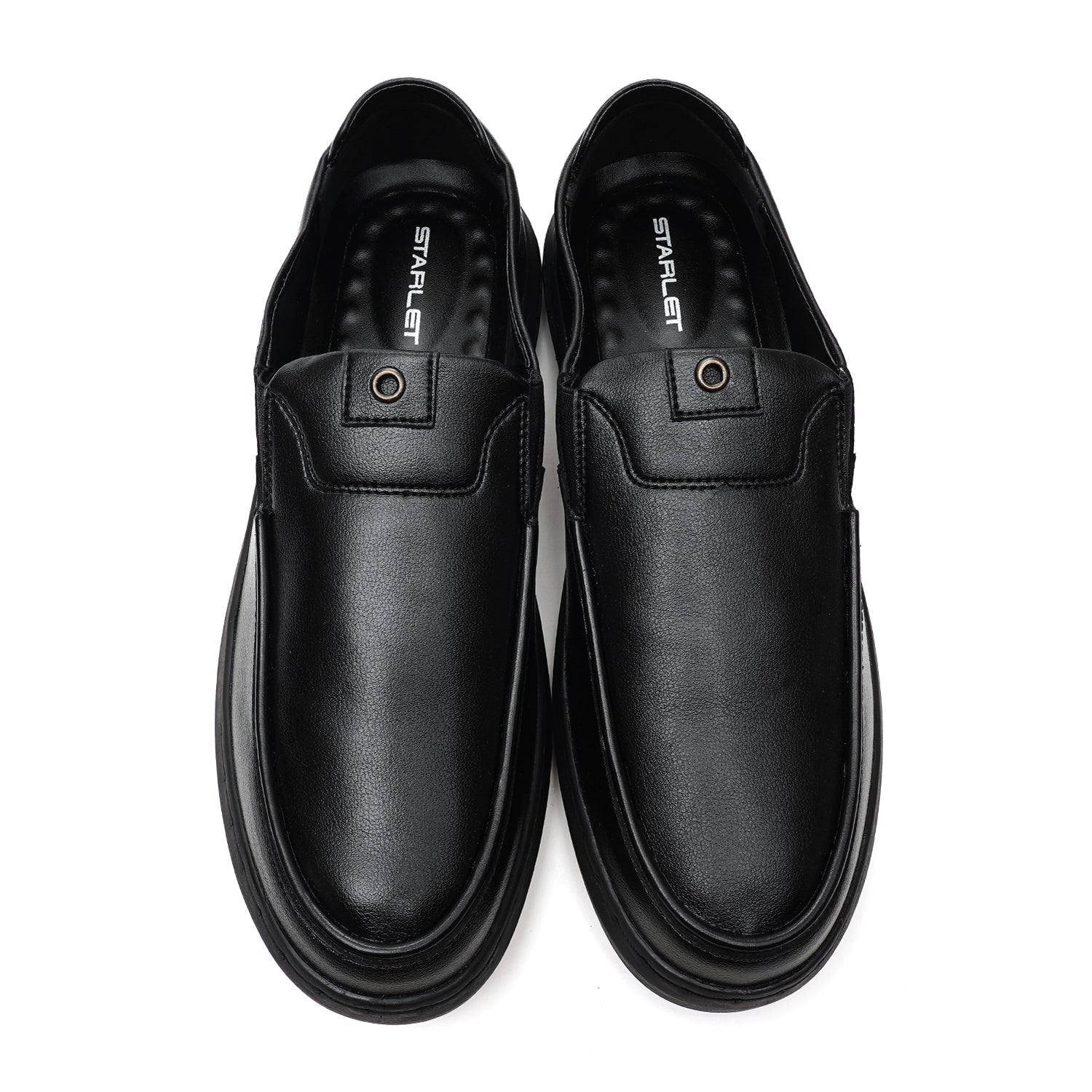 LEATHER SHOES - DRG-04 BLACK