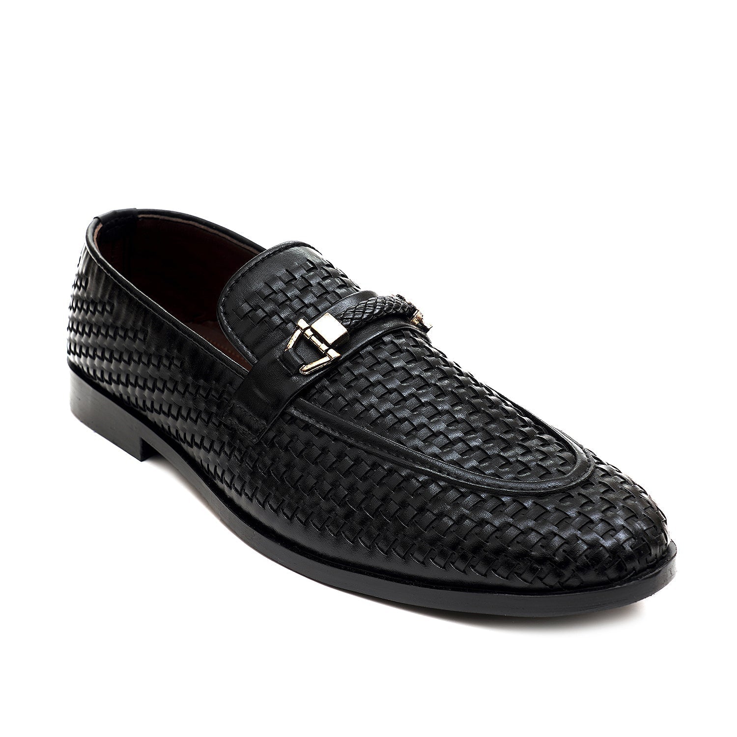 LEATHER SHOES - FCG-8097 BLACK