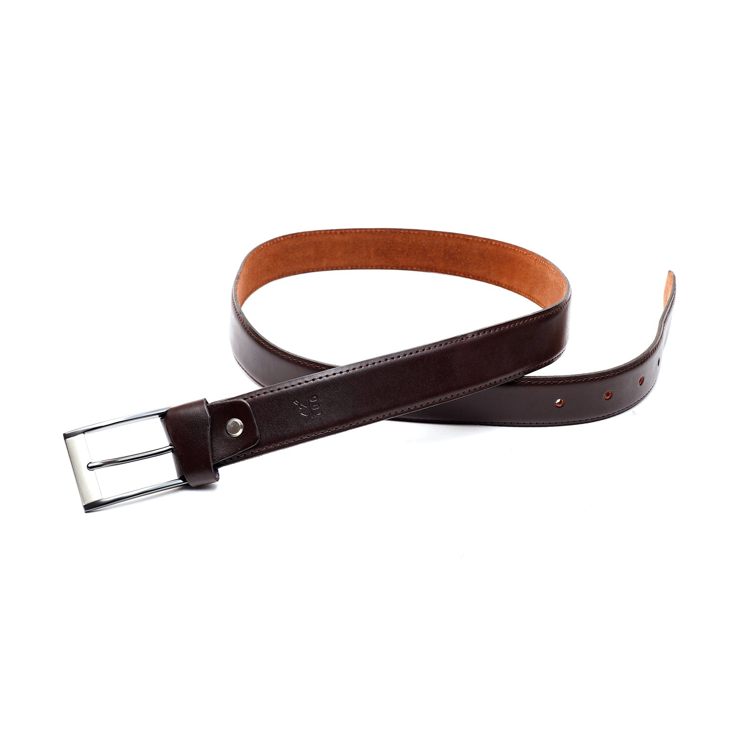 LEATHER BELT - OXB0001 BROWN