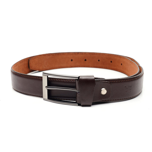 LEATHER BELT - OXB0001 BROWN