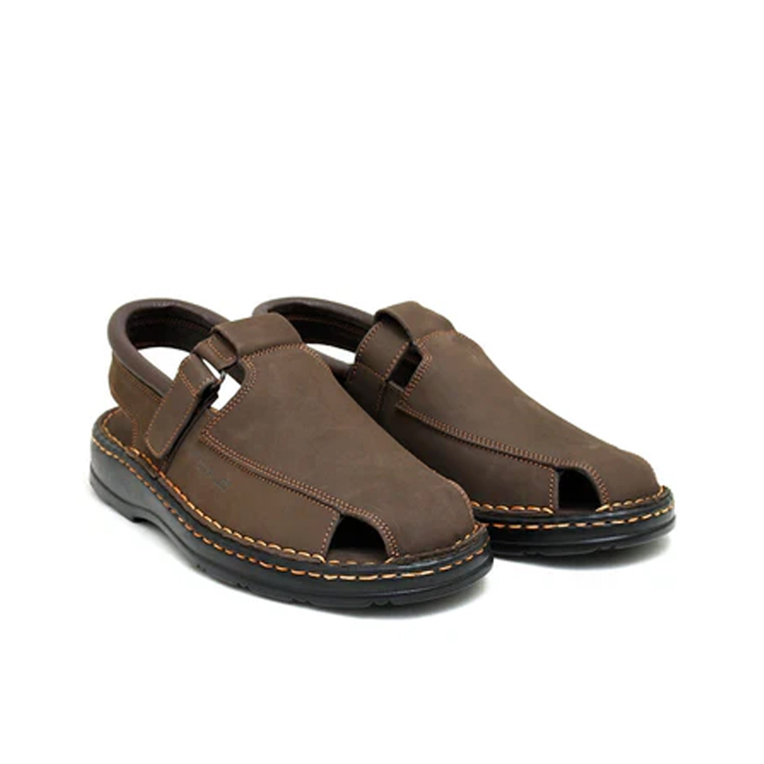 LEATHER SANDAL - 4001 EXPRSSO