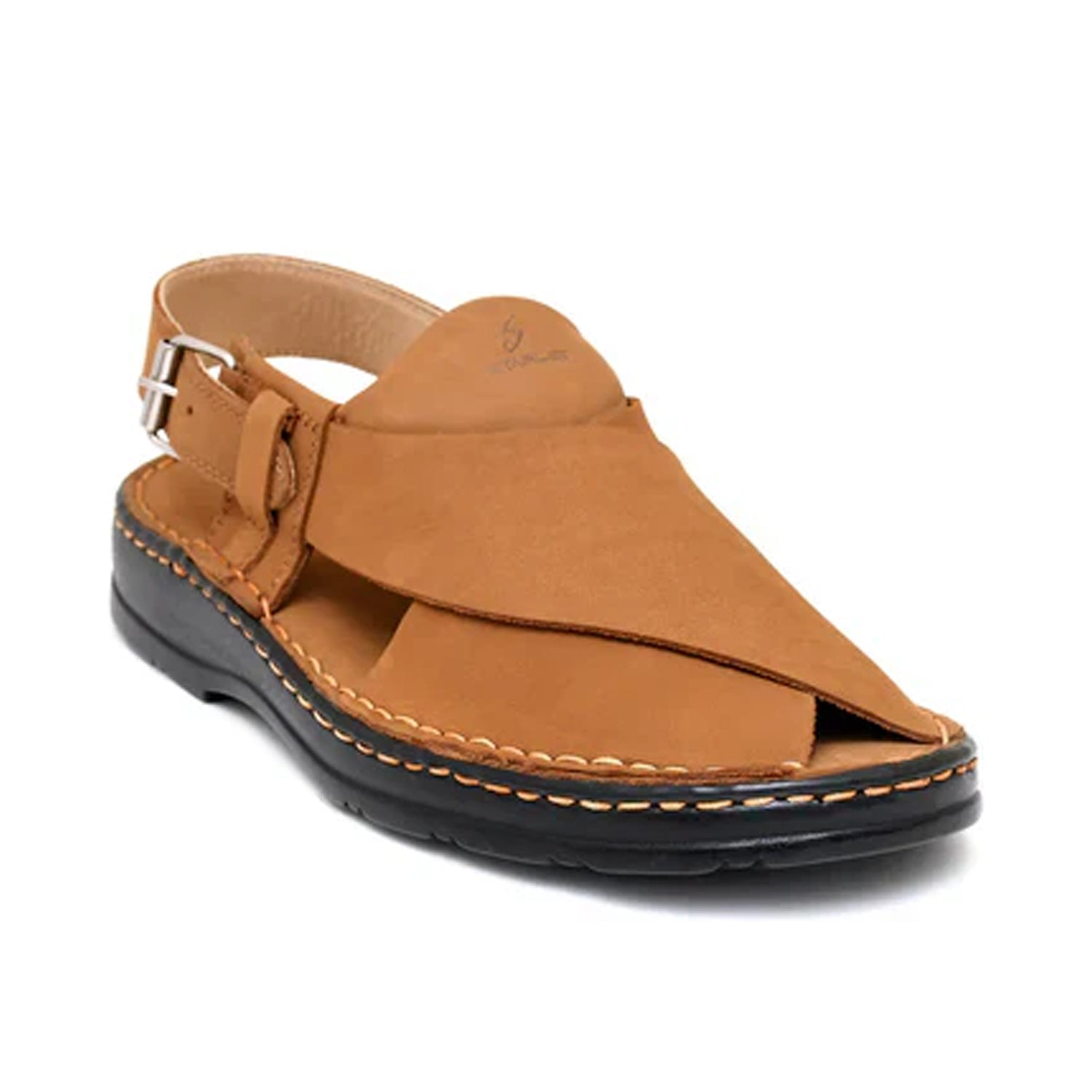LEATHER PESHAWARI  CHAPPAL - 4006 MUSTARD