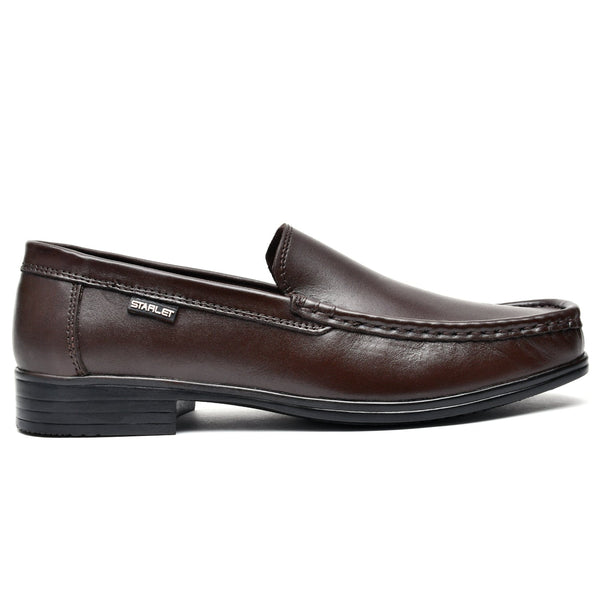 LEATHER SHOES - 4521 BROWN