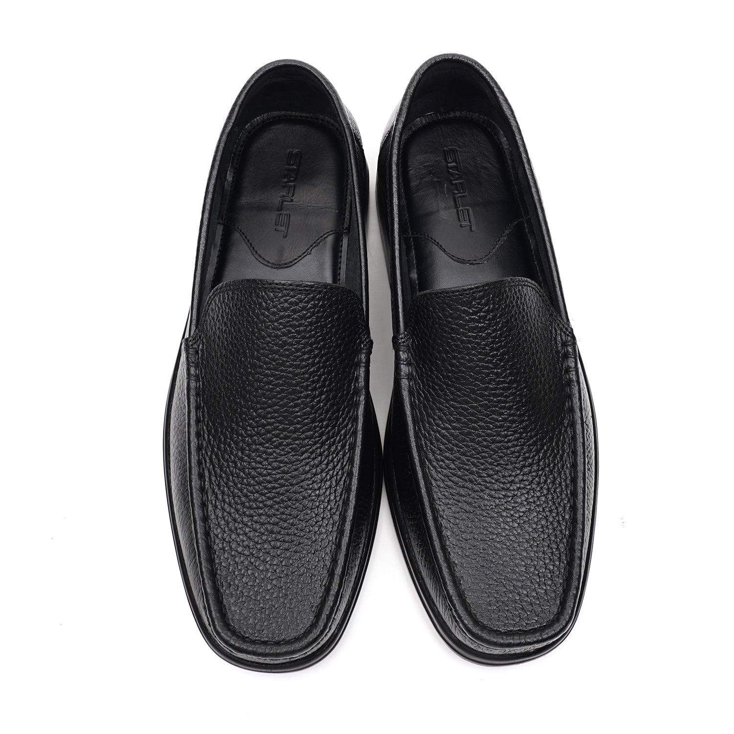 LEATHER SHOES - 4531 BLACK