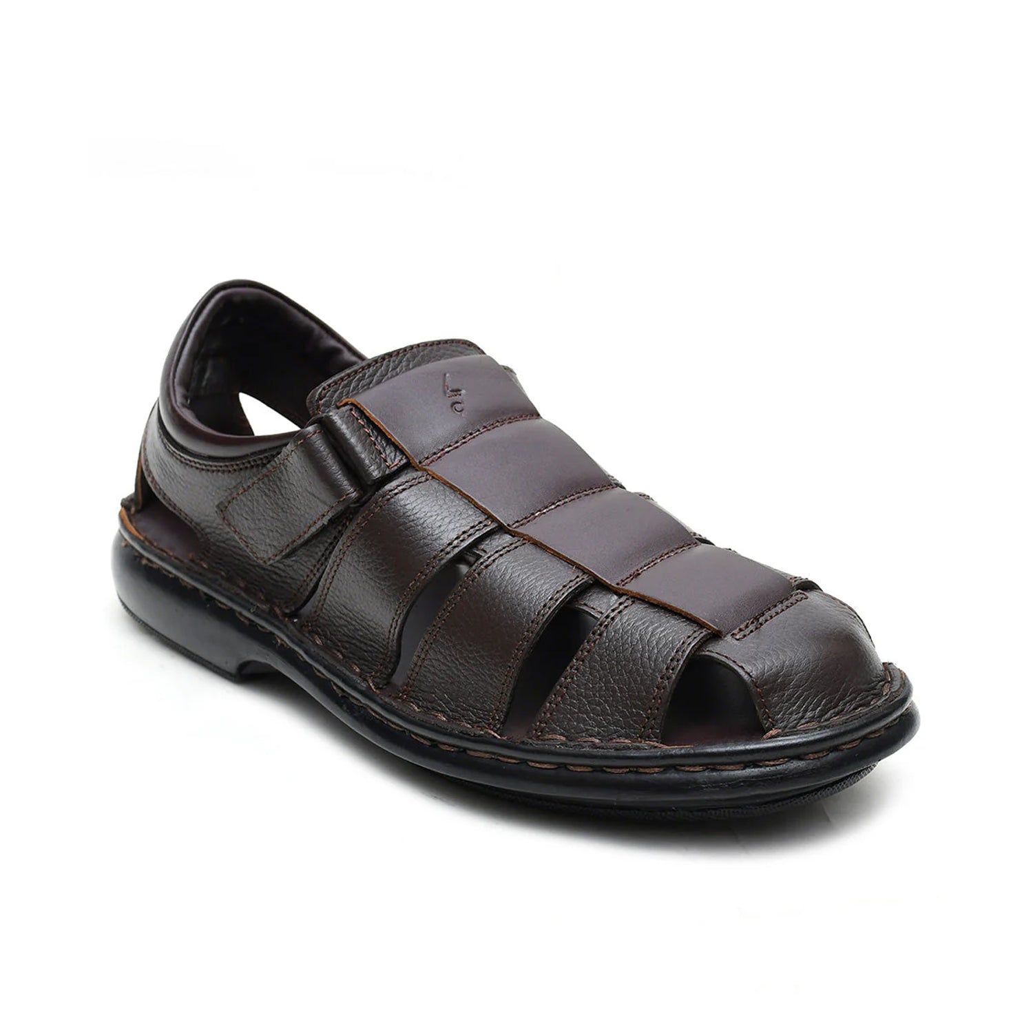 LEATHER SANDAL - 5053 BROWN