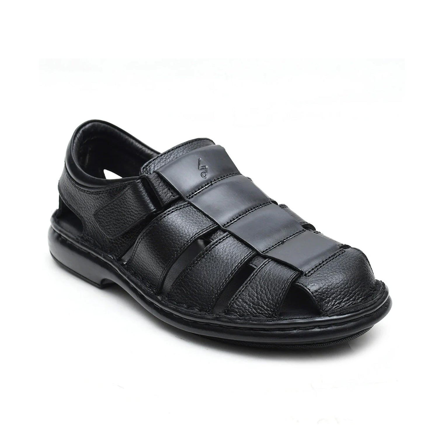 LEATHER SANDAL - 5053 BLACK
