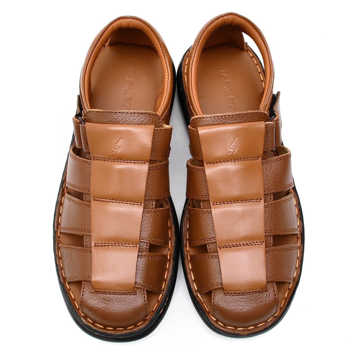 LEATHER SANDAL - 5053 TAN