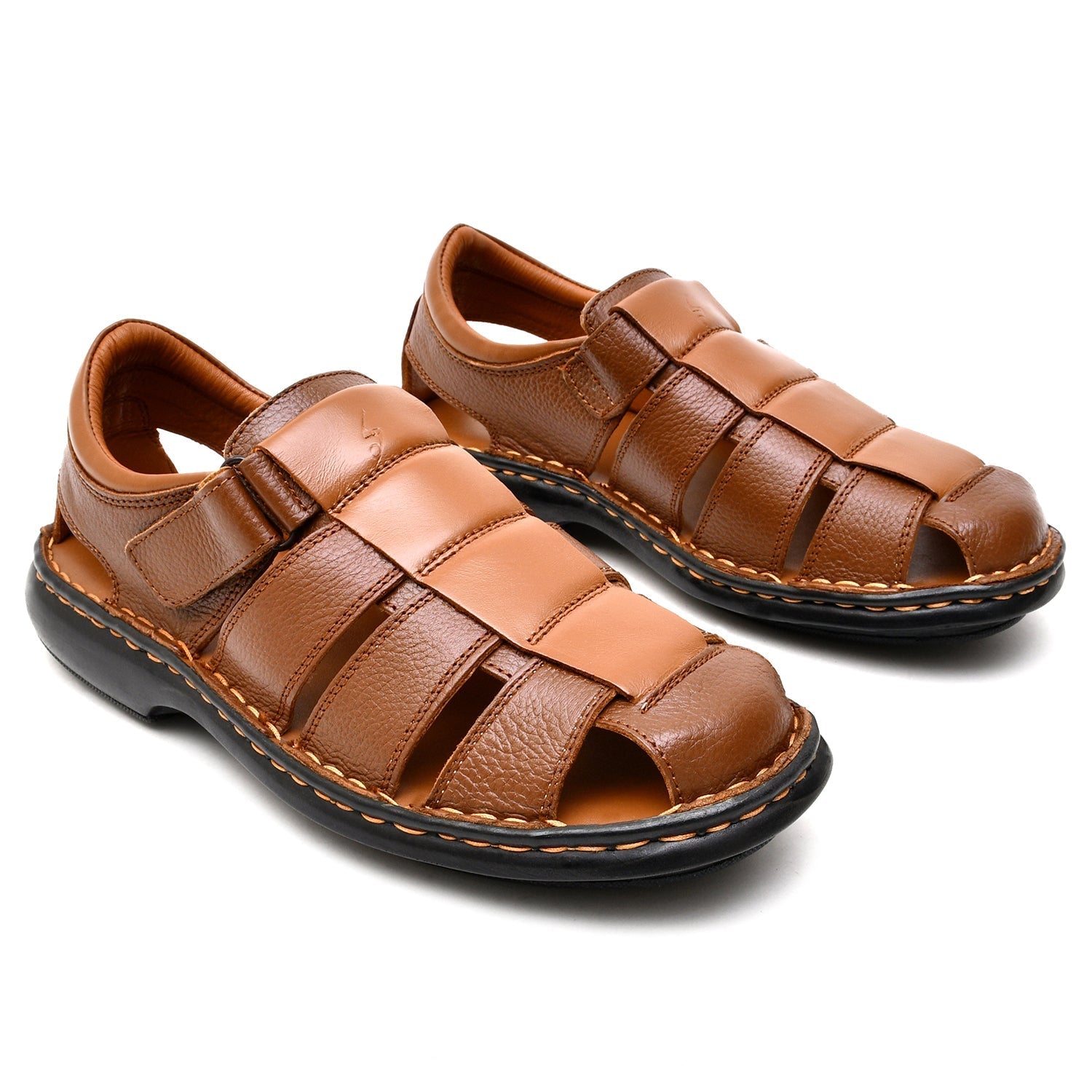 LEATHER SANDAL - 5053 TAN